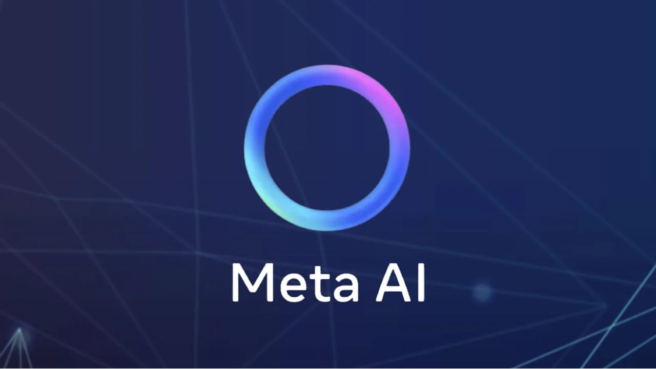 Logo de la nueva IA de whatsapp META AI